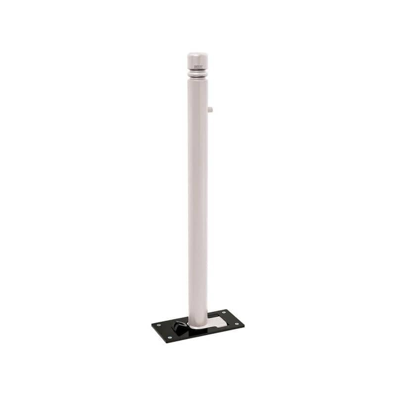 Cityscape Direct Province City Folding Bollard 76mm diameter / Light Grey (RAL 7044)