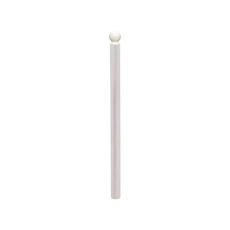 Cityscape Direct Province Sphere 'High Visibility' Bollard 76mm diameter / Light Grey (RAL 7044)