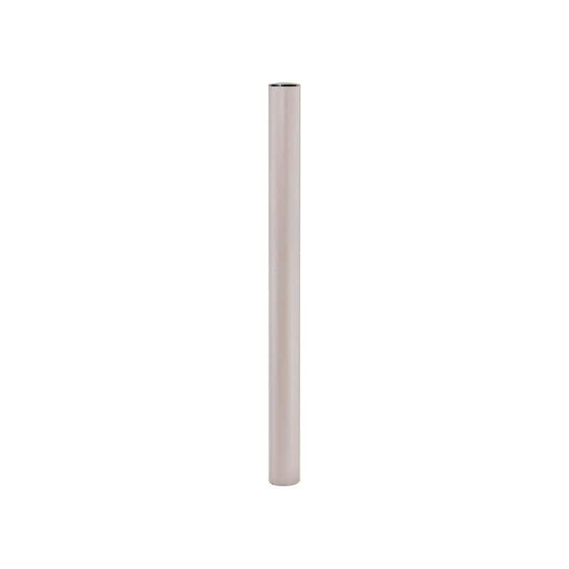 Cityscape Direct Province Brushed Steel Bollard 76mm diameter / Light Grey (RAL 7044) / Standard (10mm)