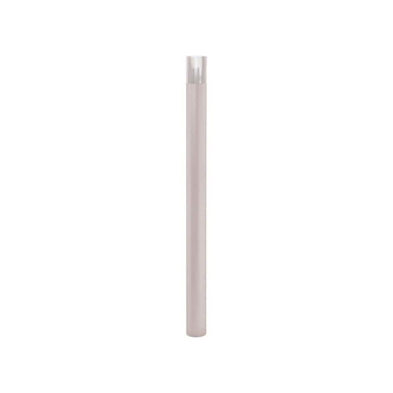 Cityscape Direct Province Brushed Steel Bollard 76mm diameter / Light Grey (RAL 7044) / Tall (100mm)