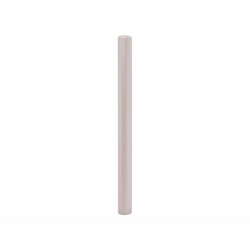Cityscape Direct Dome Top Steel Bollard 76mm diameter / Light Grey (RAL 7044) / Zinc Primed and Painted