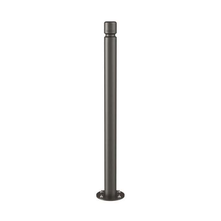 Cityscape Direct Agglo Inclining 'Impact' Bollard 76mm diameter / Procity Grey