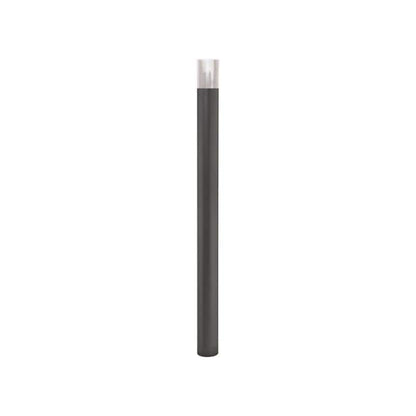 Cityscape Direct Province Brushed Steel Bollard 76mm diameter / Procity Grey / Tall (100mm)