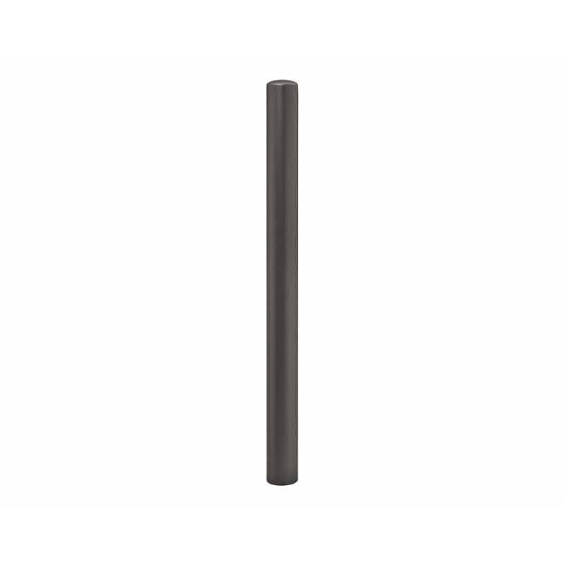 Cityscape Direct Dome Top Steel Bollard 76mm diameter / Procity Grey / Zinc Primed and Painted