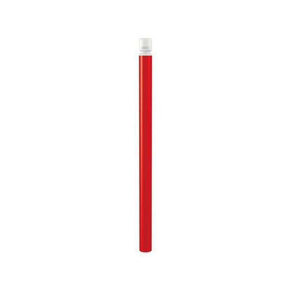Cityscape Direct Agglo 'High Visibility' Bollard 76mm diameter / Red (RAL 3020)