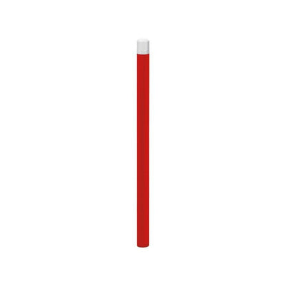 Cityscape Direct Dome Top 'High Visibility' Bollard 76mm diameter / Red (RAL 3020)