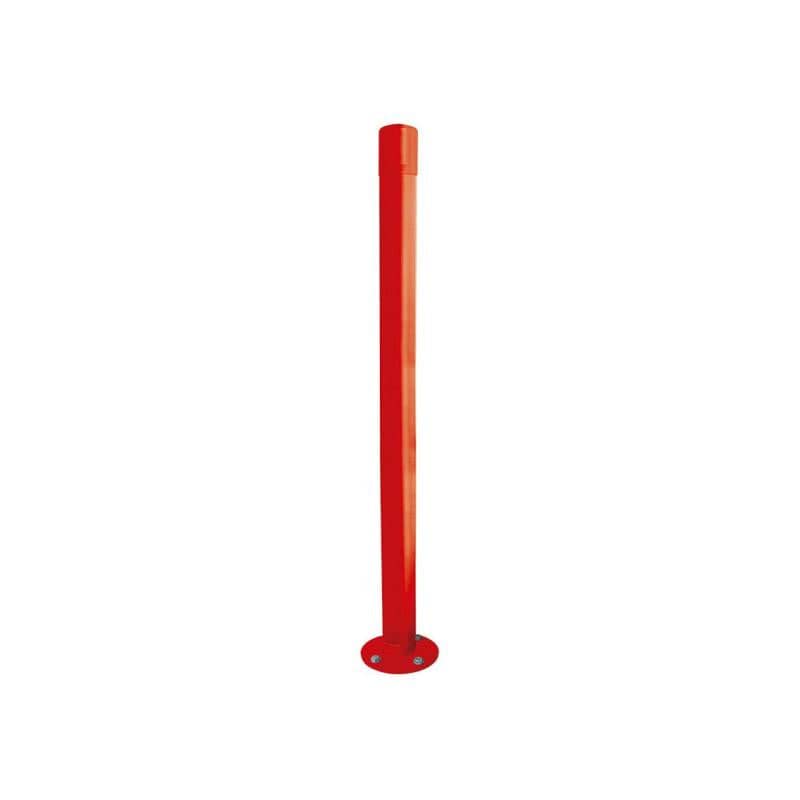 Cityscape Direct Dome Top Inclining 'Impact' Bollard 76mm diameter / Red (RAL 3020)