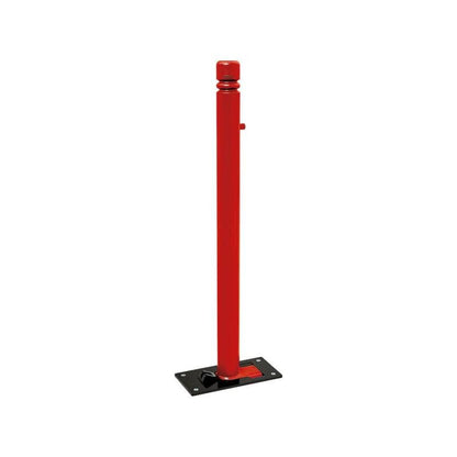 Cityscape Direct Province City Folding Bollard 76mm diameter / Red (RAL 3020)