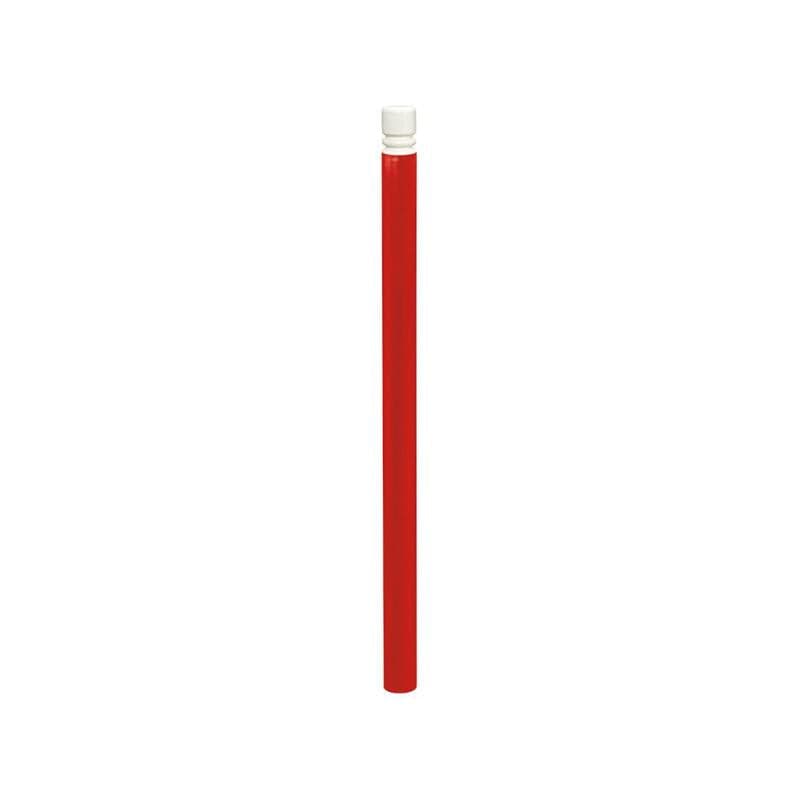 Cityscape Direct Province City 'High Visibility' Bollard 76mm diameter / Red (RAL 3020)