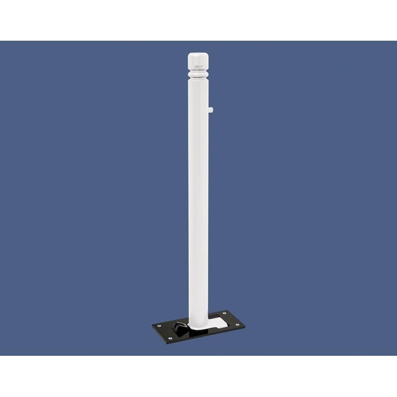 Cityscape Direct Province City Folding Bollard 76mm diameter / White (RAL 9010)