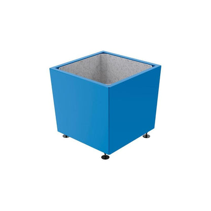 Cityscape Direct Olbia Planter 785 x 785 x 760mm high / Blue (RAL 5010) / Galvanised steel