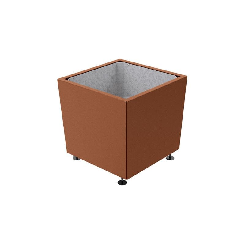 Cityscape Direct Olbia Planter 785 x 785 x 760mm high / Corten Effect / Galvanised steel
