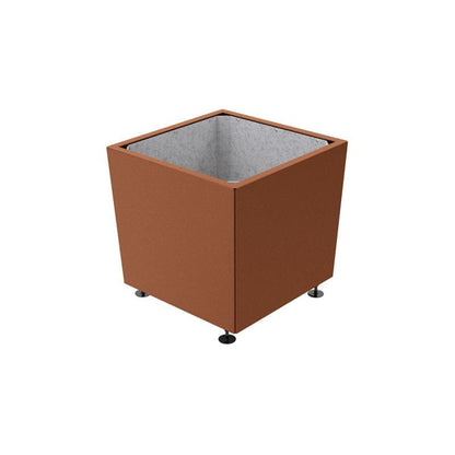Cityscape Direct Olbia Planter 785 x 785 x 760mm high / Corten Effect / Galvanised steel