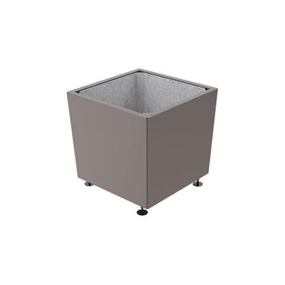 Cityscape Direct Olbia Planter 785 x 785 x 760mm high / Procity Grey / Galvanised steel
