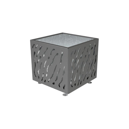Cityscape Direct Venice Planter 790 x 790 x 760mm high / Procity Grey / Galvanised steel