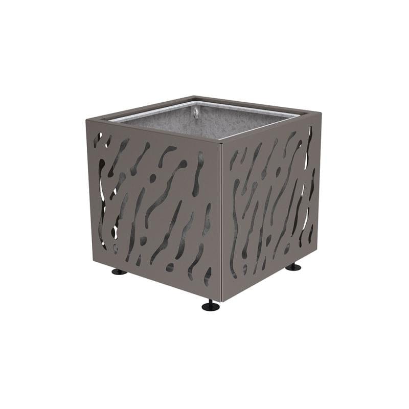 Cityscape Direct Venice Planter 790 x 790 x 760mm high / Procity Grey / With inserts for use with lifting rings