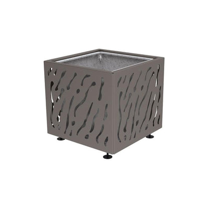 Cityscape Direct Venice Planter 790 x 790 x 760mm high / Procity Grey / With inserts for use with lifting rings