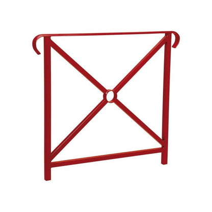 Cityscape Direct Heritage Railing 800mm (Double Grip) / Cross / Burgundy (RAL 3004)