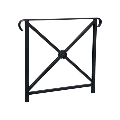 Cityscape Direct Heritage Railing 800mm (Double Grip) / Rosette / Black (RAL 9005)