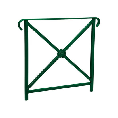 Cityscape Direct Heritage Railing 800mm (Double Grip) / Rosette / Green (RAL 6005)
