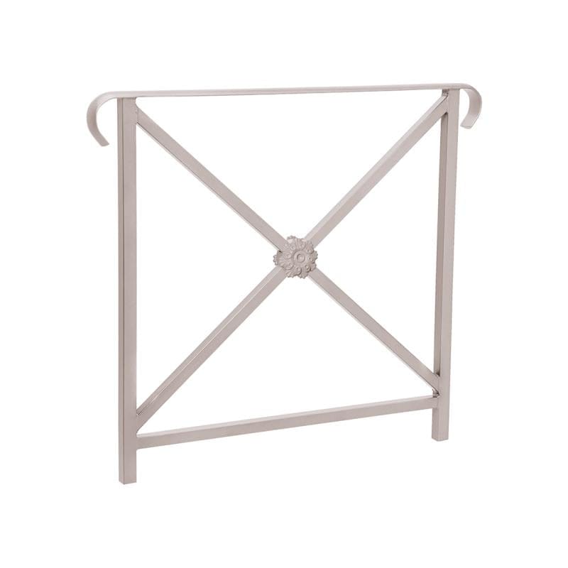 Cityscape Direct Heritage Railing 800mm (Double Grip) / Rosette / Light Grey (RAL 7044)