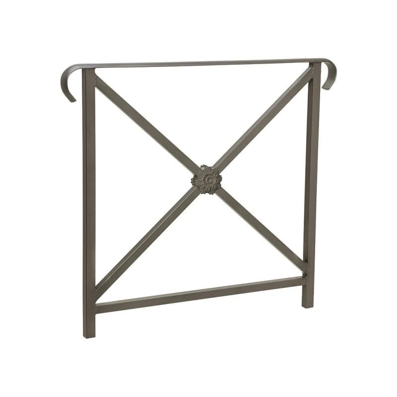 Cityscape Direct Heritage Railing 800mm (Double Grip) / Rosette / Procity Grey