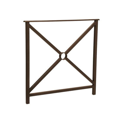 Cityscape Direct Heritage Railing 800mm (No Grip) / Cross / Brown (RAL 8017)