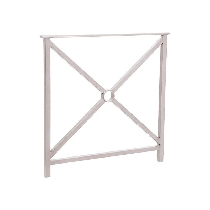 Cityscape Direct Heritage Railing 800mm (No Grip) / Cross / Light Grey (RAL 7044)