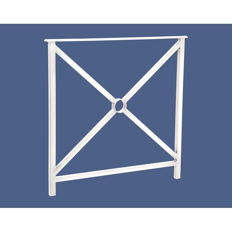 Cityscape Direct Heritage Railing 800mm (No Grip) / Cross / White (RAL 9010)