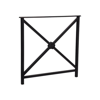 Cityscape Direct Heritage Railing 800mm (No Grip) / Rosette / Black (RAL 9005)