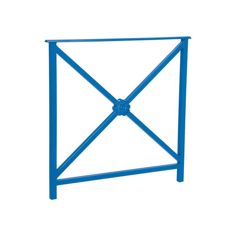 Cityscape Direct Heritage Railing 800mm (No Grip) / Rosette / Blue (RAL 5010)