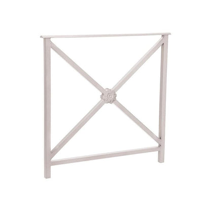 Cityscape Direct Heritage Railing 800mm (No Grip) / Rosette / Light Grey (RAL 7044)