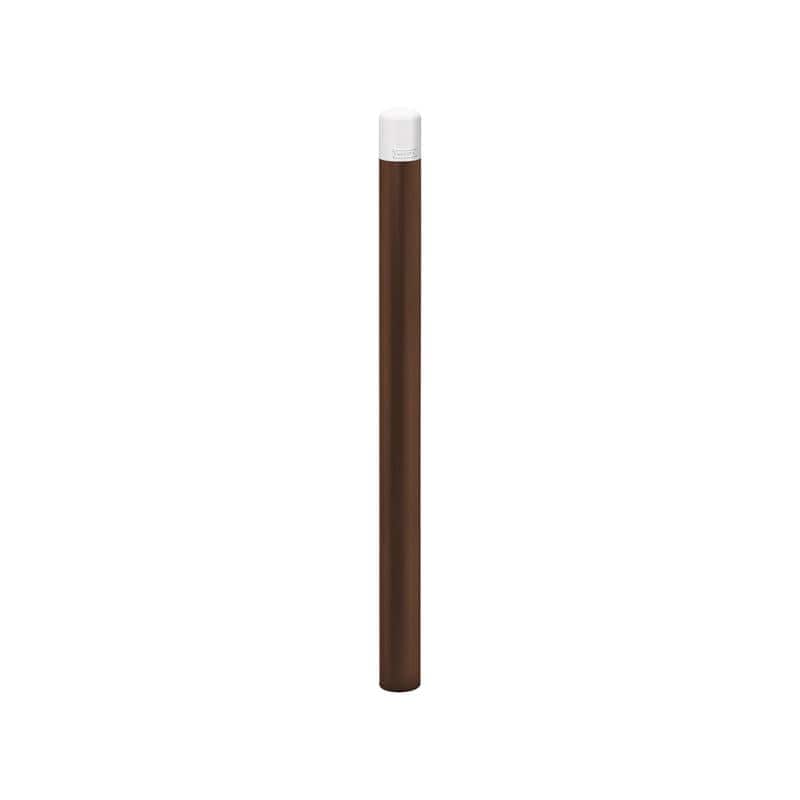 Cityscape Direct Dome Top 'High Visibility' Bollard 90mm diameter / Brown (RAL 8017)