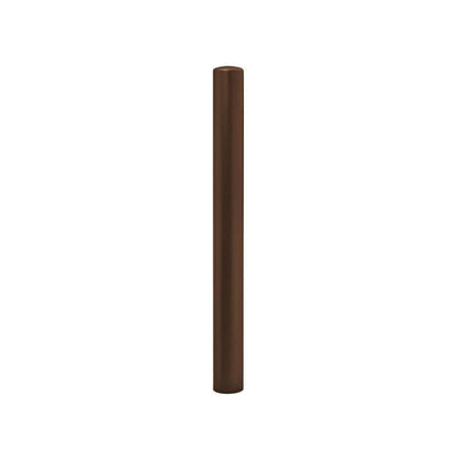 Cityscape Direct Dome Top Steel Bollard 90mm diameter / Brown (RAL 8017) / Zinc Primed and Painted