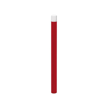 Cityscape Direct Dome Top 'High Visibility' Bollard 90mm diameter / Burgundy (RAL 3004)