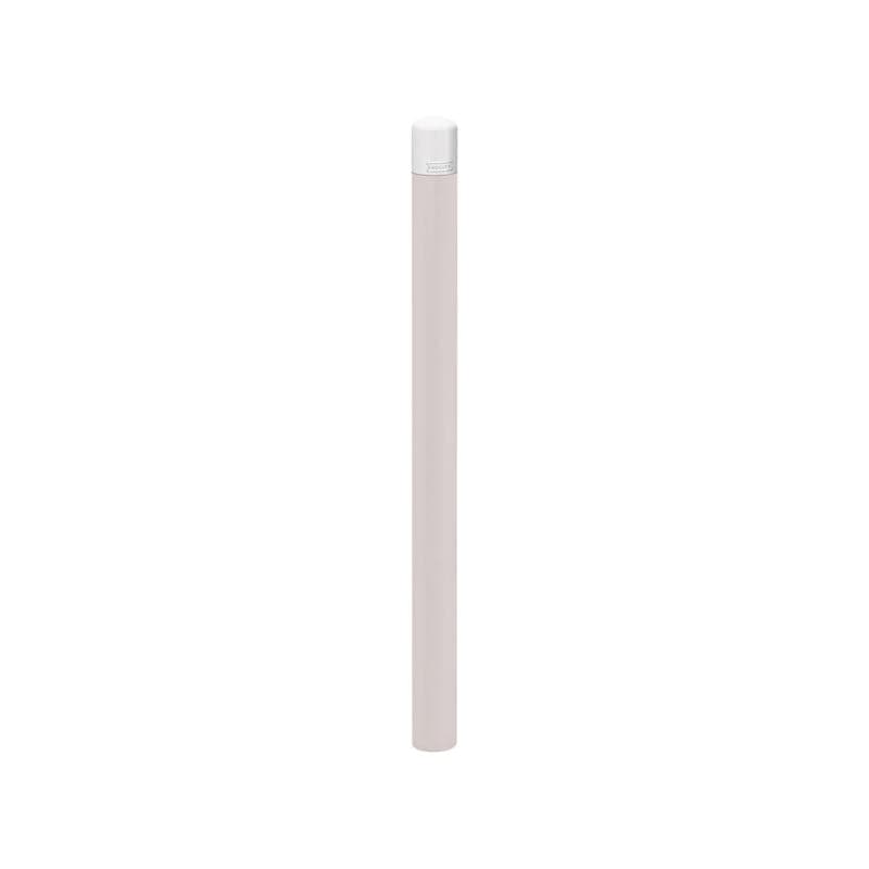 Cityscape Direct Dome Top 'High Visibility' Bollard 90mm diameter / Light Grey (RAL 7044)