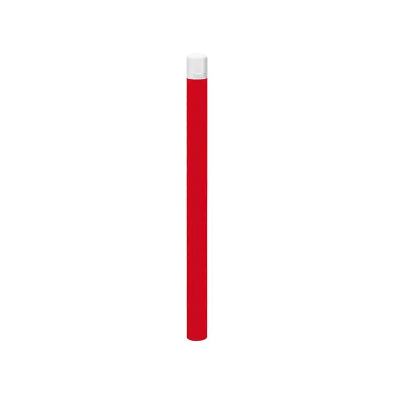 Cityscape Direct Dome Top 'High Visibility' Bollard 90mm diameter / Red (RAL 3020)