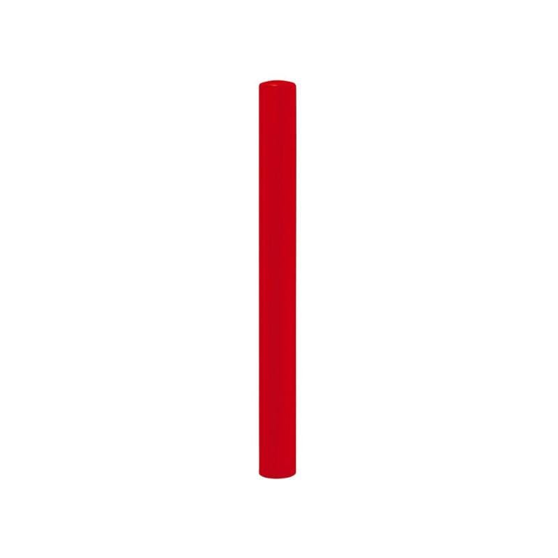 Cityscape Direct Dome Top Steel Bollard 90mm diameter / Red (RAL 3020) / Zinc Primed and Painted