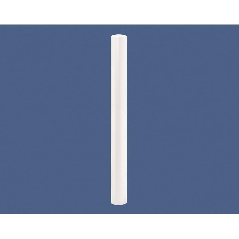 Cityscape Direct Dome Top Steel Bollard 90mm diameter / White (RAL 9010) / Zinc Primed and Painted