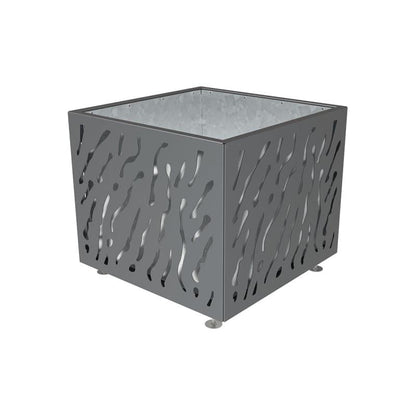 Cityscape Direct Venice Planter 990 x 990 x 870mm high / Procity Grey / Galvanised steel