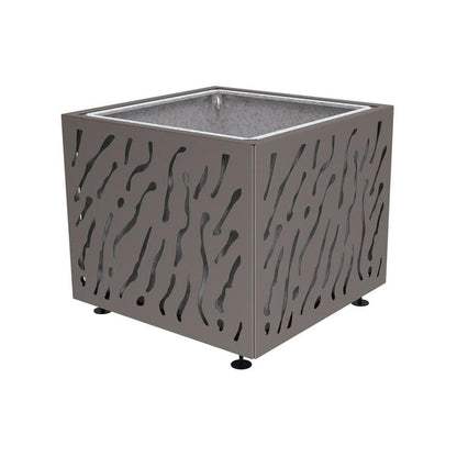 Cityscape Direct Venice Planter 990 x 990 x 870mm high / Procity Grey / With inserts for use with lifting rings