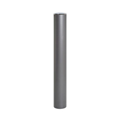 Brushed Steel Anti-Ram Bollard in Grey