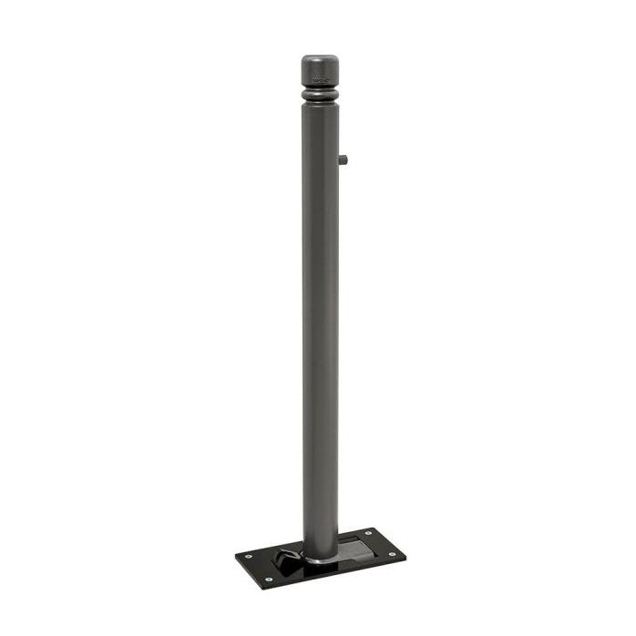 Province City Folding Bollard in Grey