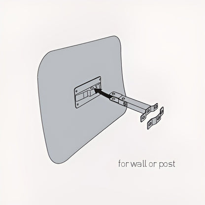 Fixing Instructions for Security Large Mirror