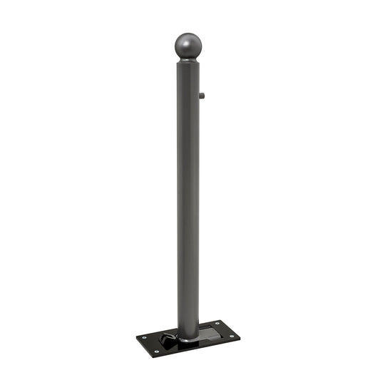 Province Sphere Folding Bollard in Grey