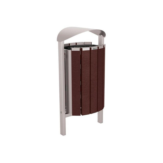 Silaos Litter Bin (Steel and Recycled Plastic)