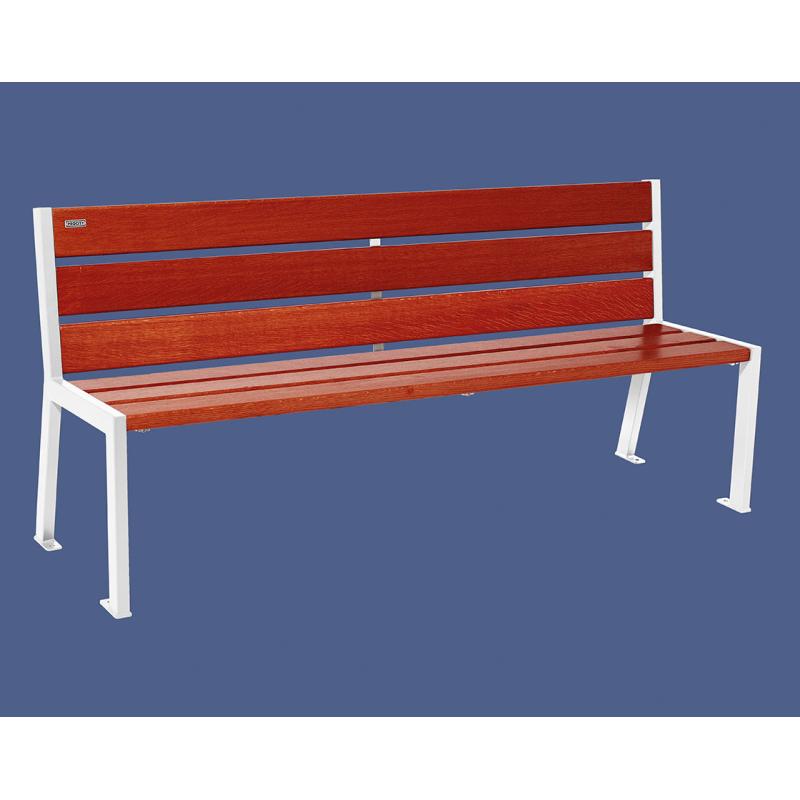 Silaos Seat (Steel and Wood) - 1800mm wide