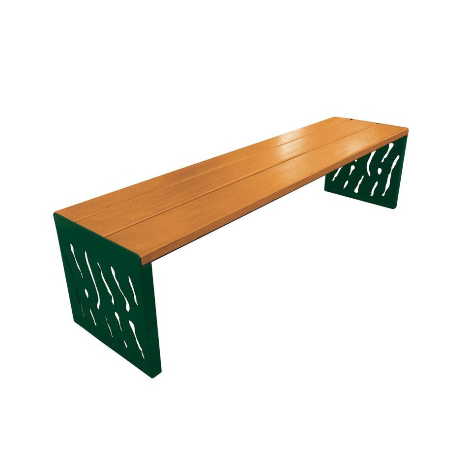 Venice Bench (Steel and Wood)