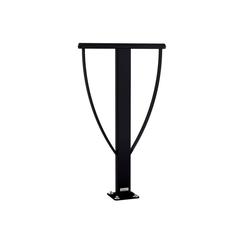 Cityscape Direct Lisbon Bicycle Stand Black (RAL 9005) / Base Plates