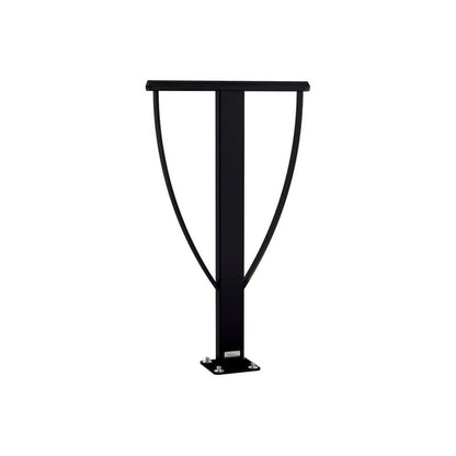 Cityscape Direct Lisbon Bicycle Stand Black (RAL 9005) / Base Plates
